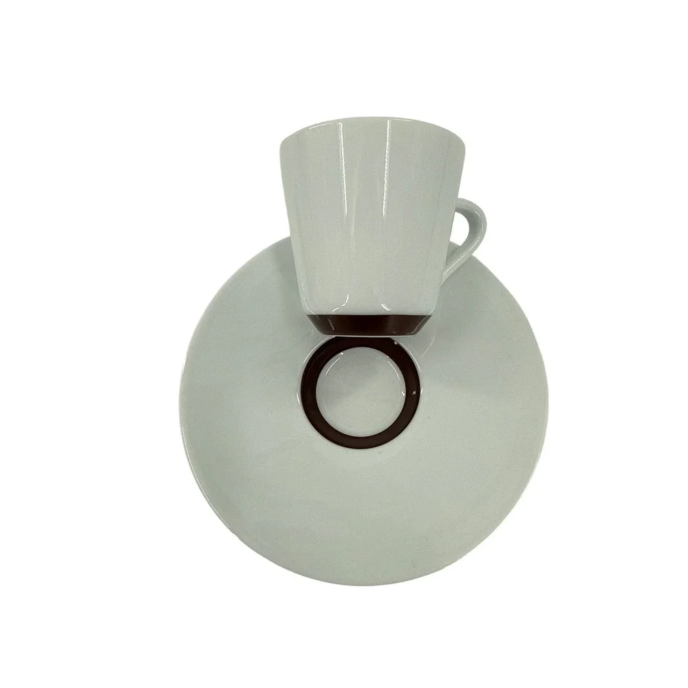 Nespresso Espresso Cups Set of 2 Unisex White Andree Putman Porcelain Coffee Set